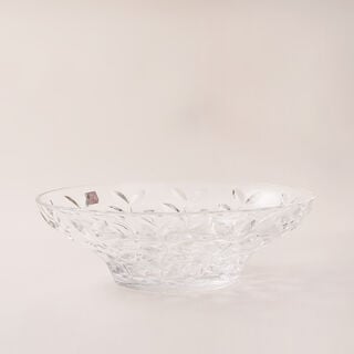 RCR centro tavola laurus oval serving bowl with base