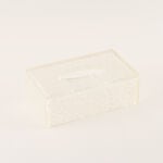 Homez Textured Resin Tissue Box, 22cm image number 0