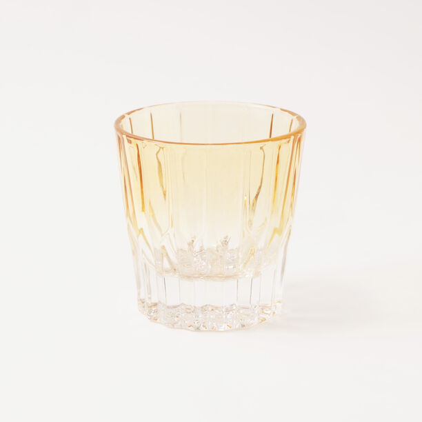 La Mesa 4pcs embossed glass juice tumbler set, multicolor 8.7*8.5*8.5cm image number 3