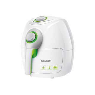 2.6L Sencor white electric air fryer 1500W