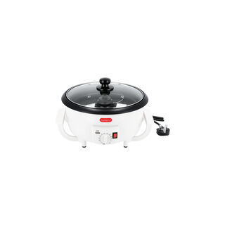 Alberto white stainless steel coffee roaster 750g, 800W