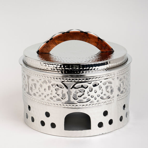 Food Warmer With Wood Knob image number 0