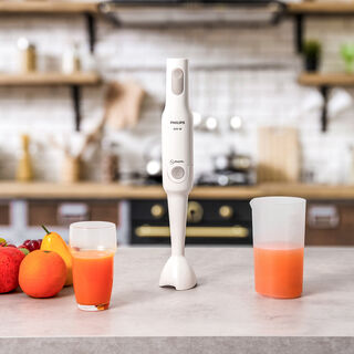 Philips Promix Handblender 650W With Plastic Bar White