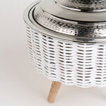 Small Bamboo Basket With Jar Nickel image number 3