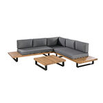 3 Pcs Corner Sofa Set Baston  image number 1