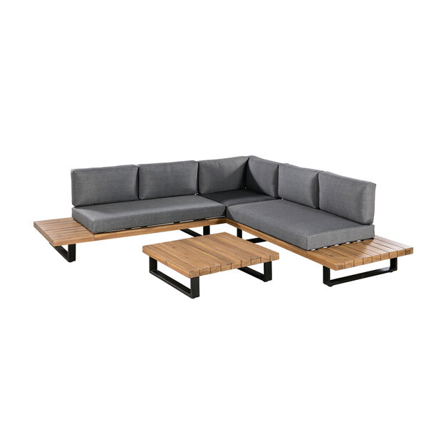 3 Pcs Corner Sofa Set Baston  image number 1