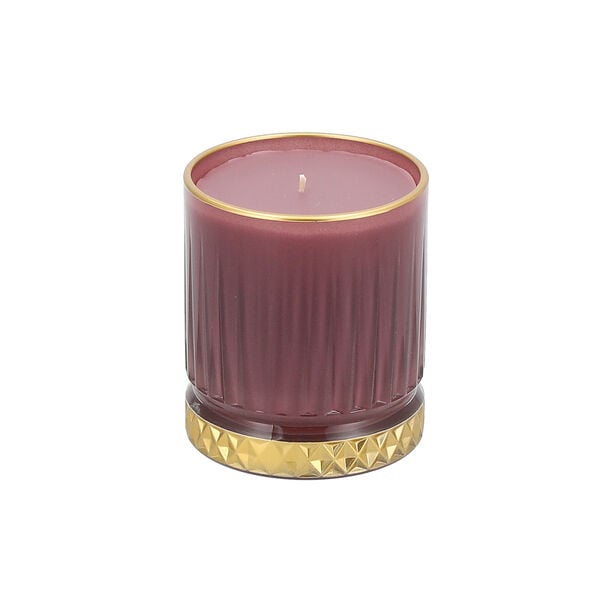 Gloria gold candle 8.5*9.5 Cm Rose image number 1