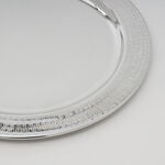 Pearl La Mesa Charger Plate Nickel Plated With Decoration, 36 cm image number 1