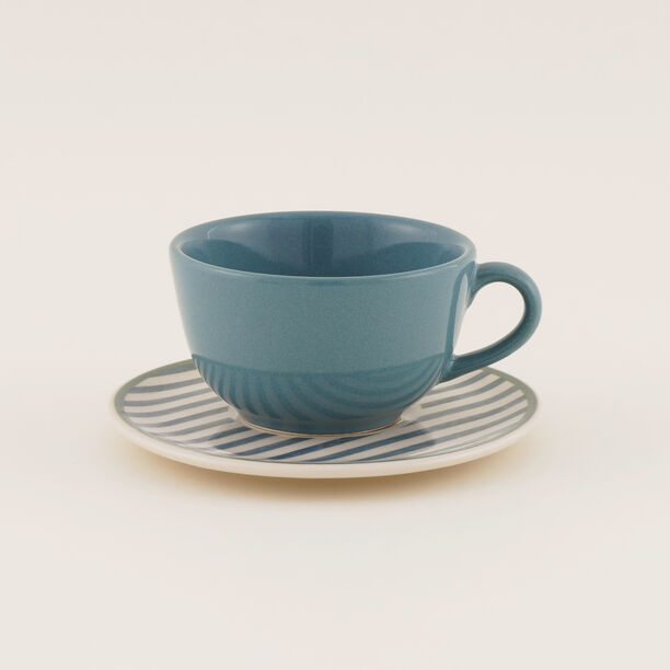 "Rio Geo Blue 20 Piece Dinner Set for 4 People image number 4