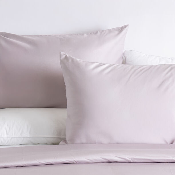 Boutique blanche 500tc egyptian cotton super king duvet set 260*220 cm violet image number 1