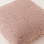 Homez Mauve Abstract Line Cushion Cover, 45*45Cm image number 3