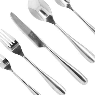 La Mesa silver stainless steel cutlery set 20 pc