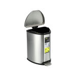 EKO LUNA METAL PEDAL BINS SILVER image number 2
