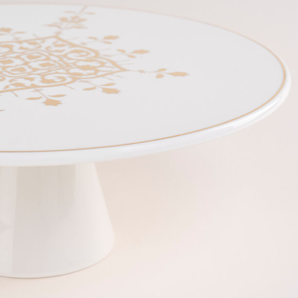 Footed Cake Stand Gold Frill image number 2