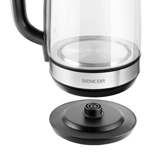 Sencor metal black kettle 1.8 L, 2000W