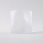 La Mesa 4 Pcs Tumbler Glass Set, Frosted White 8.5*8.5*8.5 Cm image number 3