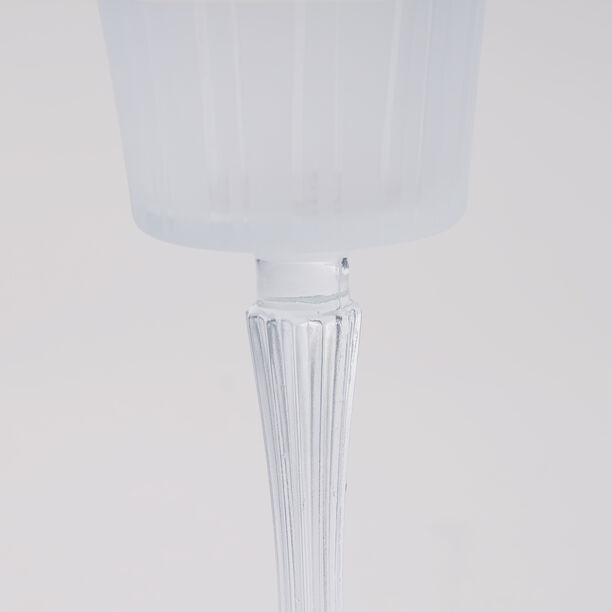 La Mesa Set Of 4 Frosted Stem Glass Clear 290Ml image number 2