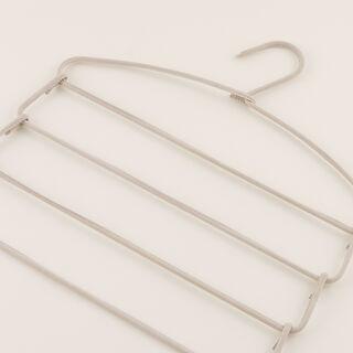 هومز علاقة ملابس مخملية 43*41*34سم، بيج