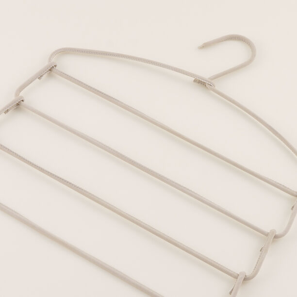 هومز علاقة ملابس مخملية 43*41*34سم، بيج image number 1