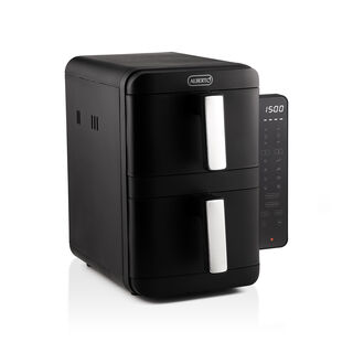 Alberto double stack air fryer 4.5l + 4.5l 2400w