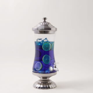 La Mesa clear glass beverage dispenser 3.2L