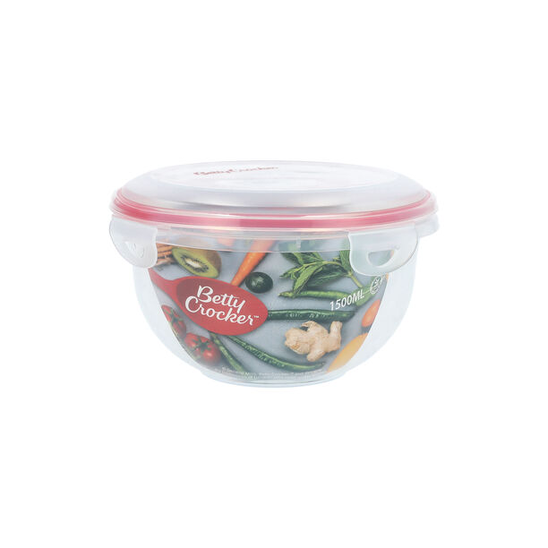 ROUND PLASTIC STORAGE CONTAINER image number 0