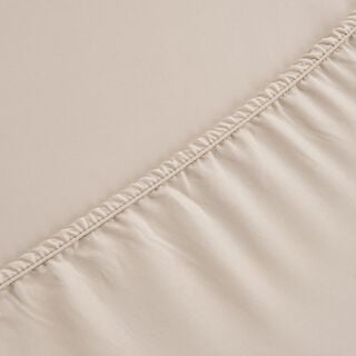 Boutique Blanche Fitted Sheet 100% Egyptian Cotton 400Tc King, Champagne 180*200 Cm