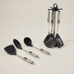 Alberto 6 piece stainless steel cooking utensil set image number 2