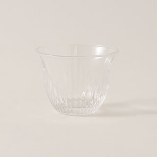 دلتي مجموعة أكواب شاي وقهوة زجاج