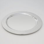 Pearl La Mesa Charger Plate Nickel Plated With Decoration, 36 cm image number 0