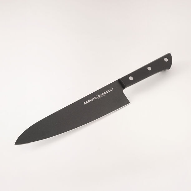 Samura pros set 3pcs stainless steel kitchen knives in black image number 1