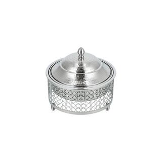 Food Warmer With Wood Knob