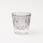 La Mesa 4pcs embossed glass juice tumbler set, multicolor 8.7*8.5*8.5cm image number 6