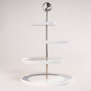 Misk 4 Tier Serving Stand