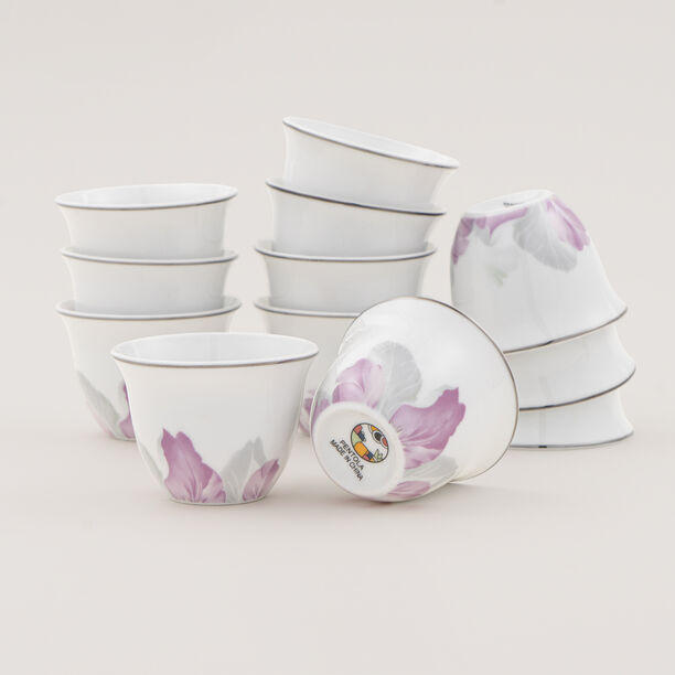 بنتولا طقم فناجين قهوة خزف صيني 12 قطعة image number 0