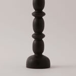 Homez soya wax calm candle, black 7.5*24.5cm image number 2