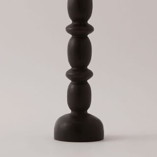 Homez soya wax calm candle, black 7.5*24.5cm