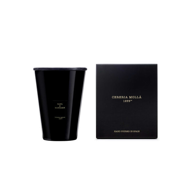 4 wick basil & mandarín scented jar candle 3.5 kg image number 1
