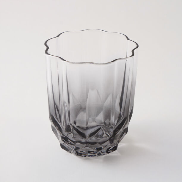 La Mesa 4Pcs Hand Made Glass Tumbler, Grey 300Ml image number 1