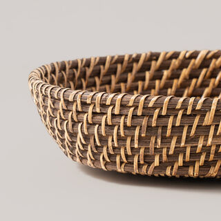 La Mesa Rattan Round Bowls Set Of 3, 31*6Cm