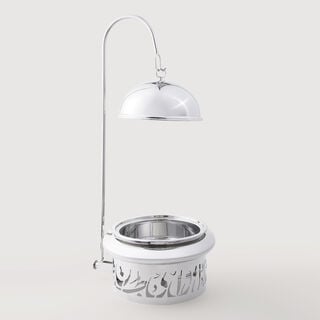 Marjan Collection La Mesa Chafing Dish Nickel Plated, 40*34*76 cm