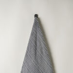 Boutique Blanche jacquard cotton bath towel, blue, 140*70cm image number 1