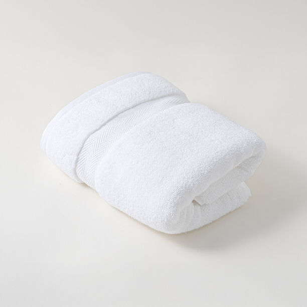 Boutique Blanche Microcotton Hand Towel, White, 100*50Cm image number 0