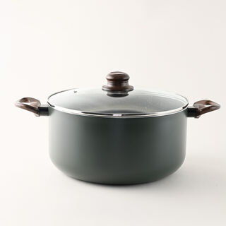 Alberto brown granite cooking pot 28 cm