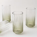 لا ميسا طقم أكواب زجاج 4 قطع 400 مل، أخضر image number 0