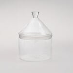 Dallaty Acrylic Sugar Bowl With Dome Lid, 13*13*17.8 Cm image number 3