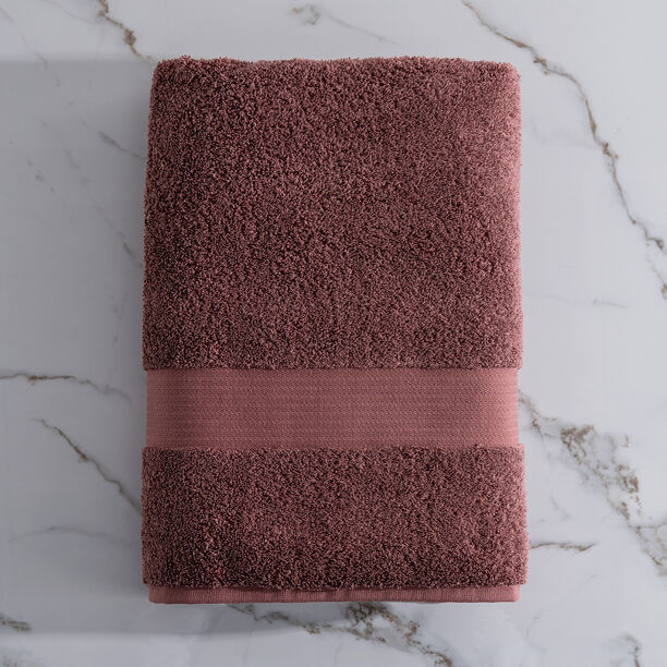 Boutique Blanche Dark Pink Egyptian Cotton Bath Sheet, 100*150 Cm image number 0