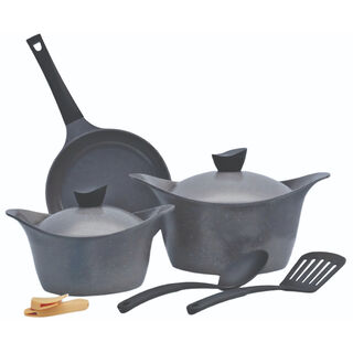 Lahoya 9 pcs granite cookware set