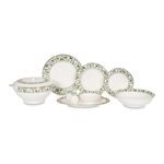 La Mesa 47 Pieces Porcelain Dinner Set image number 1