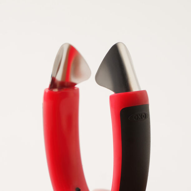 Strawberry Huller Stainless Steel 3.75*1.05*2.25Cm, Red image number 2